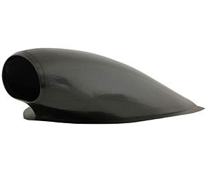 Carbon Fiber Pro-Stock Scoop Overall: 45" L x 18" W x 10" H Opening: 50 Square Inch D-Shaped