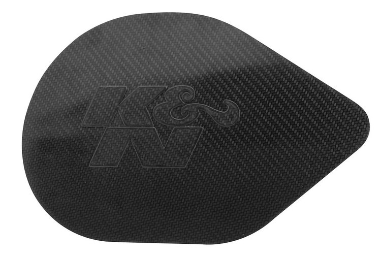 Carbon Fiber Hood Scoop Plug 58 Square Inch D-Shaped Opening
