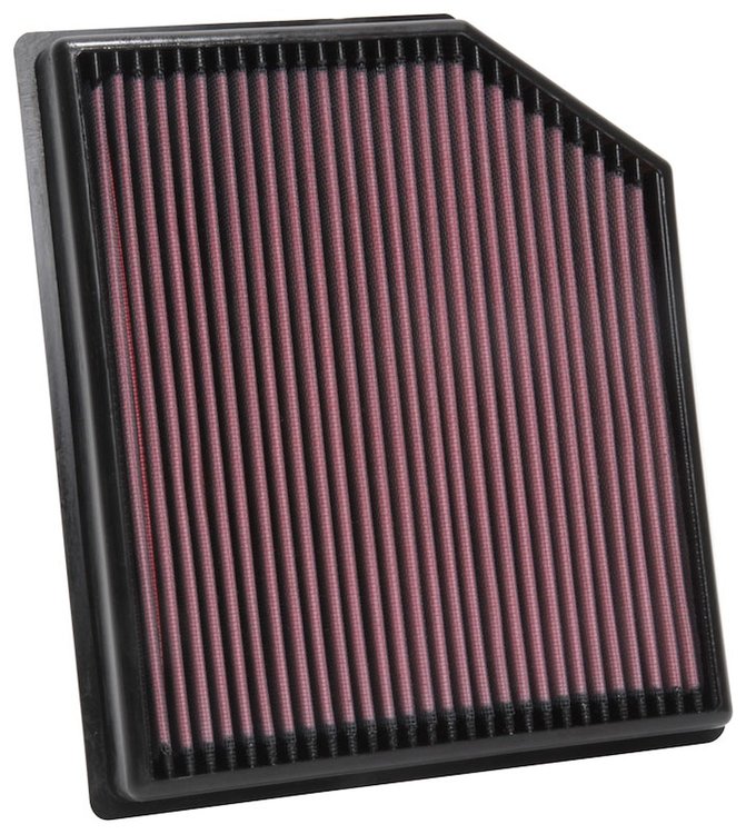 33-5077 K&N High Performance O.E. - Style Replacement Filter Select Dodge Durango, Jeep Grand Cherokee
