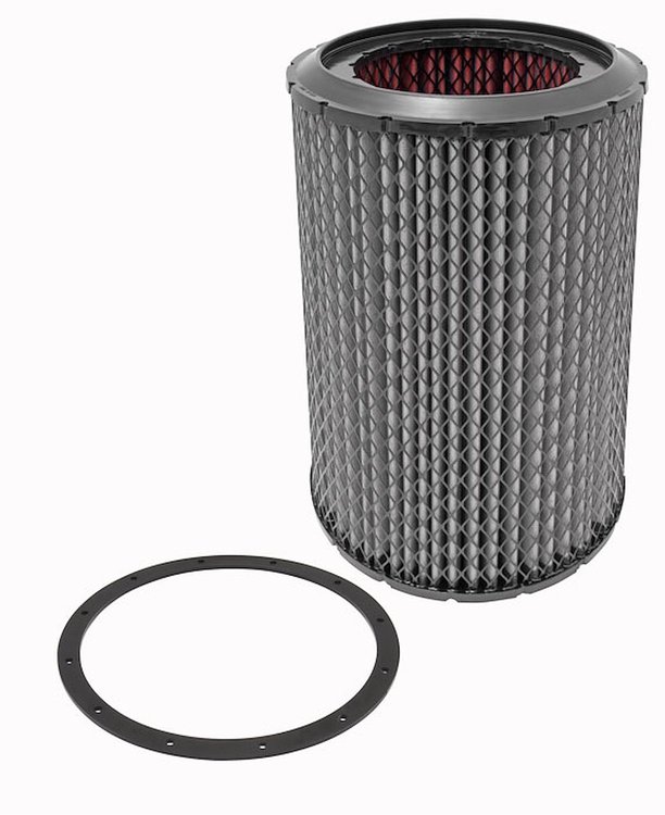 Reverse-Flow Heavy-Duty Air Filter Chevy/GMC, Freightliner, Kenworth, Mack