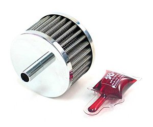 Air Filters VENT .500 OD X 2" H CHR