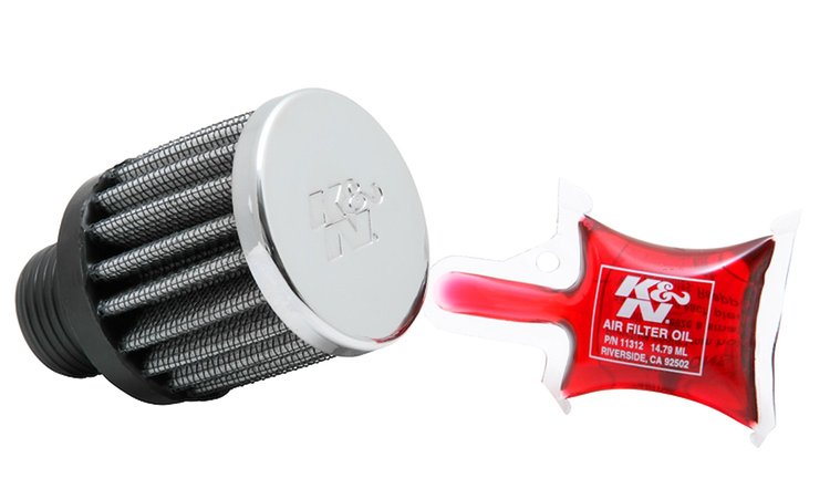Crankcase Vent Filter 0.563" Flange I.D.