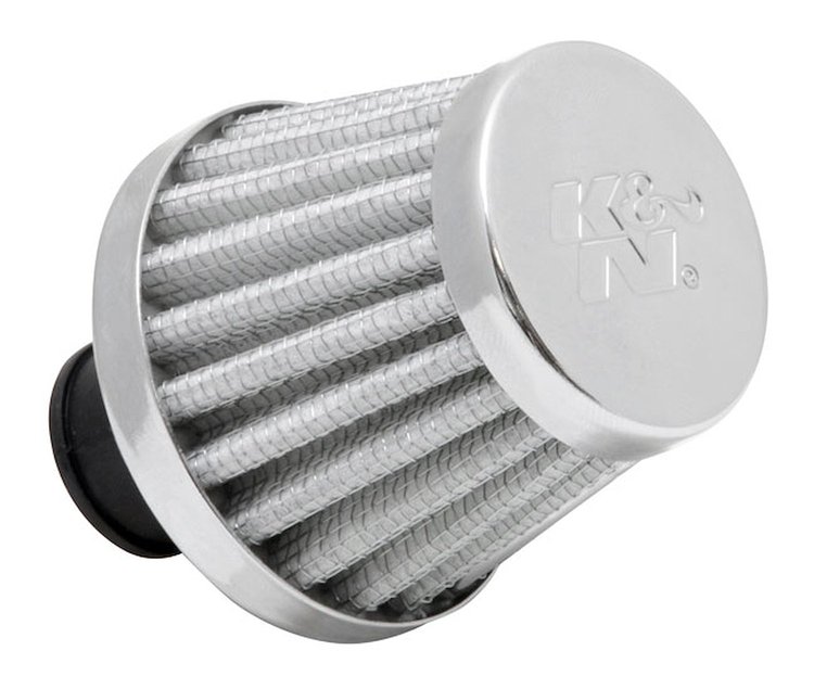 62-1600WT Crankcase Vent Filter w/Adapter .5 in. or .375 in. Flange I.D.