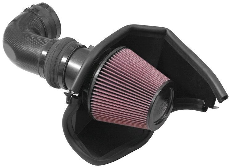 63-3099 63 Series Carbon-Fiber AirCharger High-Flow Intake Kit for 2024-2017 Chevy Camaro 6.2L
