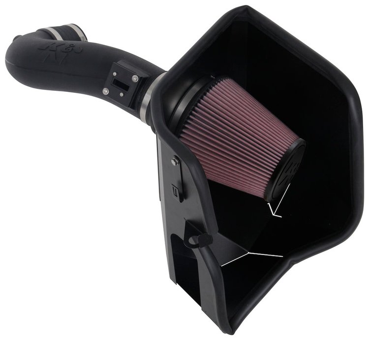 63-3110 63 Series AirCharger High-Flow Intake Kit Fits Select Cadillac, Chevy, GMC Trucks 5.3L/6.2L