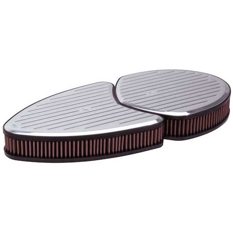 Billet Dual Quad Air Cleaner