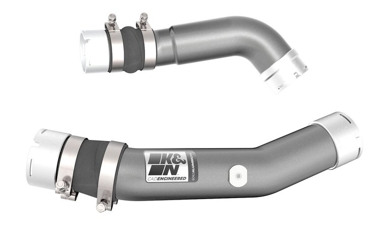 77-1023KC Aluminum Charge Pipe Fits Select Toyota Tacoma L4-2.4L Turbo