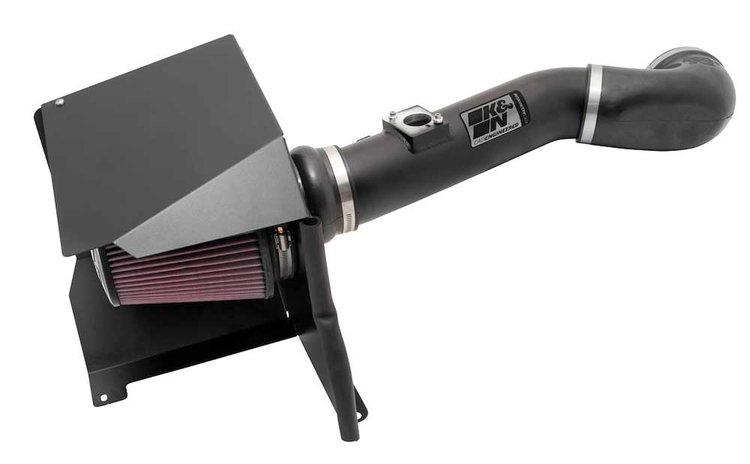 77-3076KTK 77 Series High-Flow Performance Air Intake System Select Chevy Silverado, GMC Sierra 2500/3500 HD