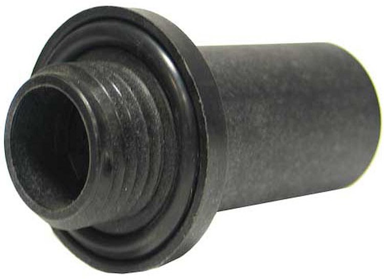 Plastic Vent Adapter Screw-in Style for Late GM Valve Covers, 3.5" H x 1.5" W x 3.5" L Use with 1-1/2" Flanged Filter