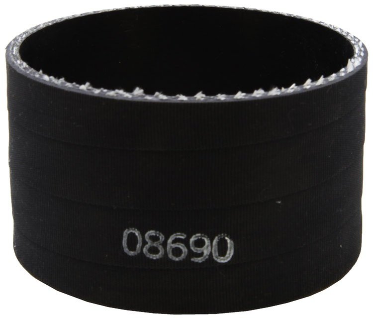 HOSE 3.25 ID X 2 L BLACK SILICONE