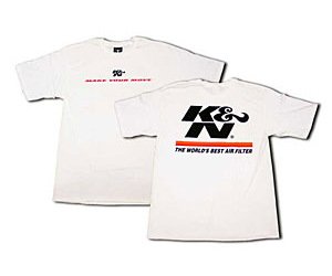 T-SHIRT WHITE MAKE YOUR MOVE - LARGE