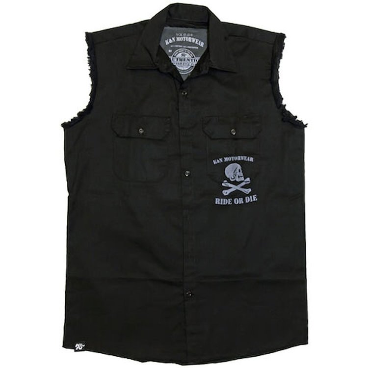 "Ride Or Die" Cut-Off Shirt Medium