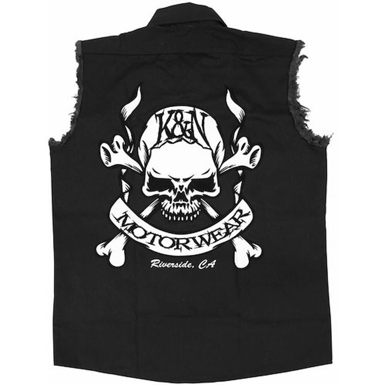 Shirt Skull & Bones Black