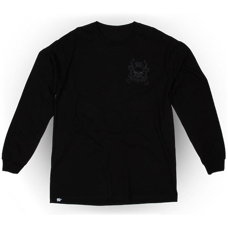 "Skull & Bones" Logo Long Sleeve Shirt Small