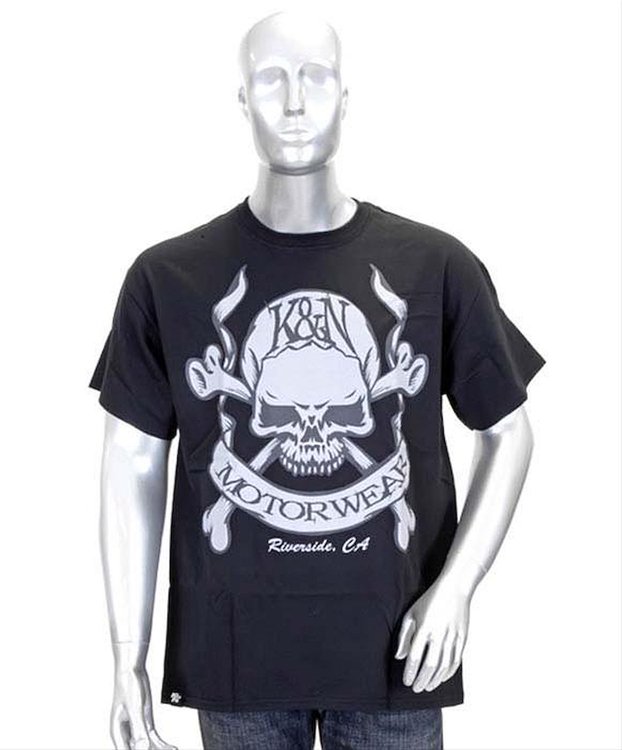 T-Shirt Skull & Bones Blk
