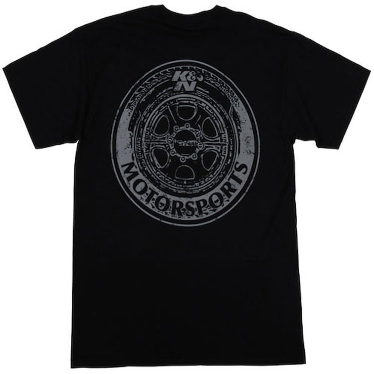 T-Shirt K&N Wheels Black