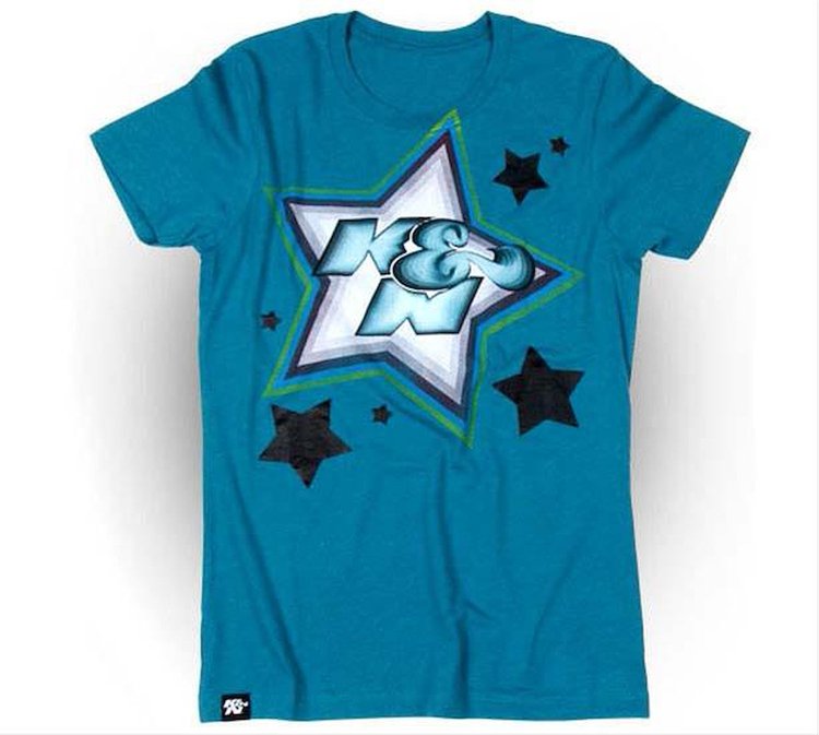 T-Shirt Star Power Teal