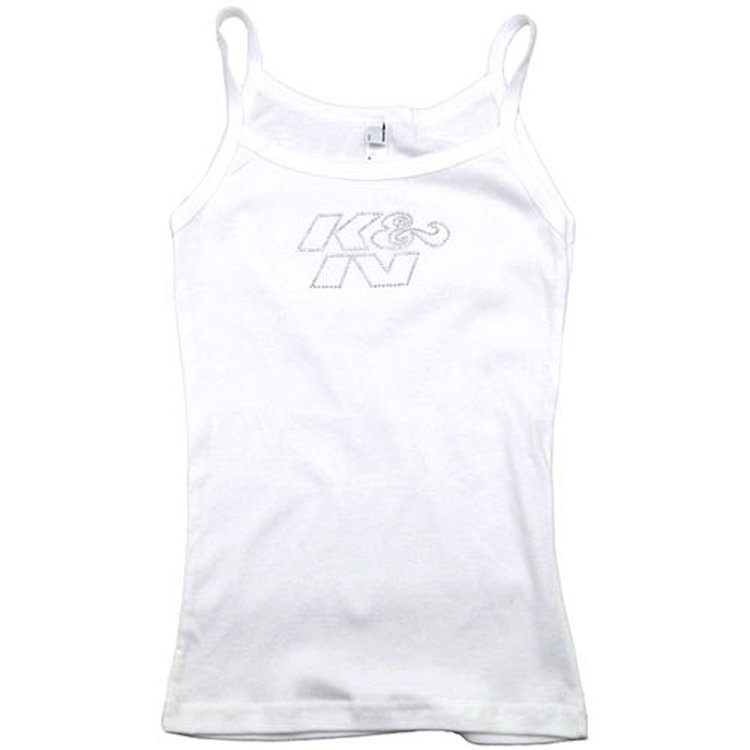 "K&N Rhinestone" Tank Top Women's Medium