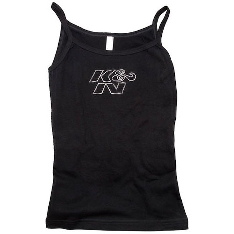 "K&N Rhinestone" Tank Top Women's Medium