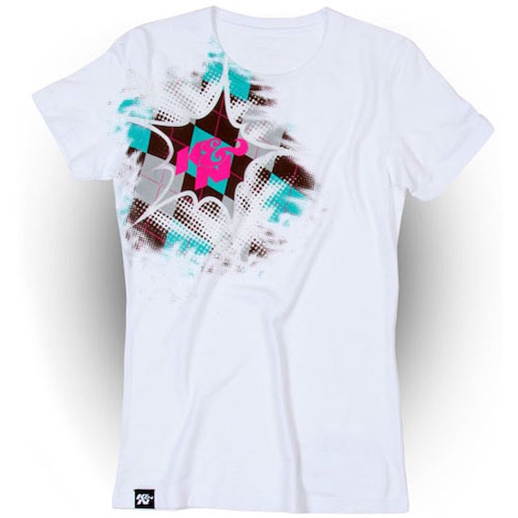 T-Shirt Argyle Brwn/White