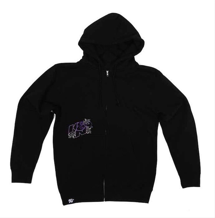 Sweatshirt Wmns ZipUp Blk