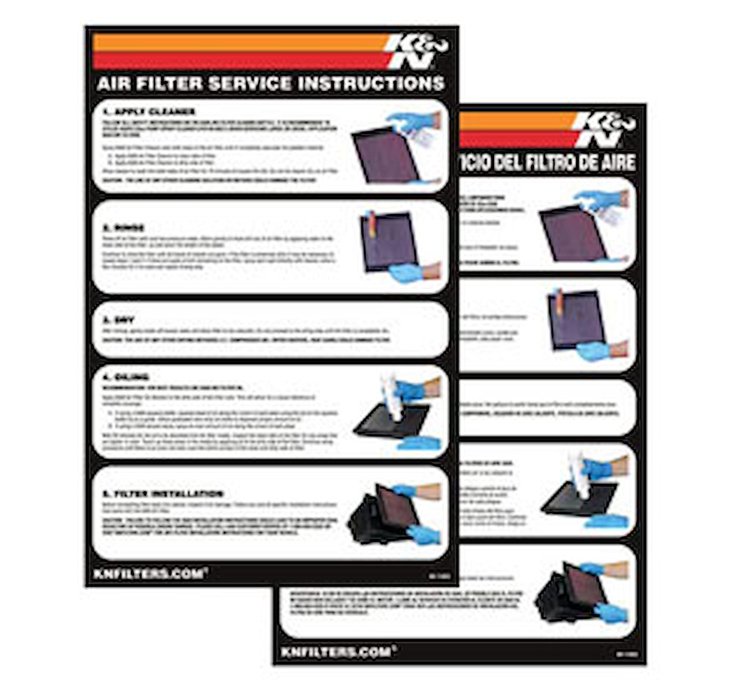 POSTER AIRFILTER SERVICE 20 X 30