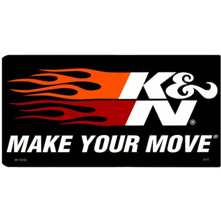 "Make Your Move" Decal 2-1/2" x 5"