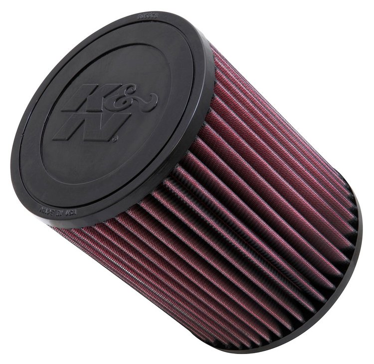 Round Straight Air Filter Flange Dia. (F): 3.625" (92 mm)