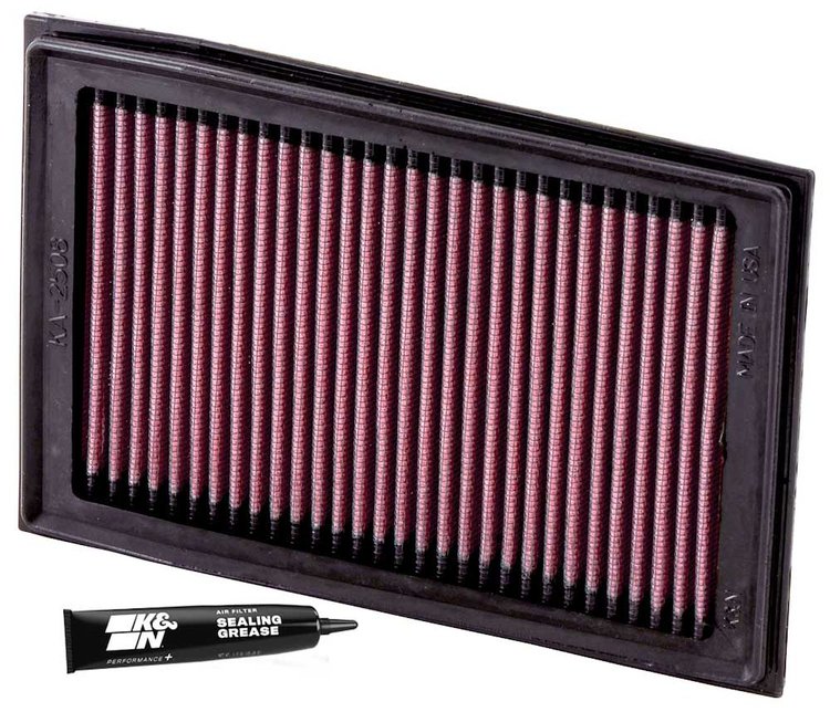 High-Performance Replacement Air Filter 2008-2012 Kawasaki EX250R Ninja