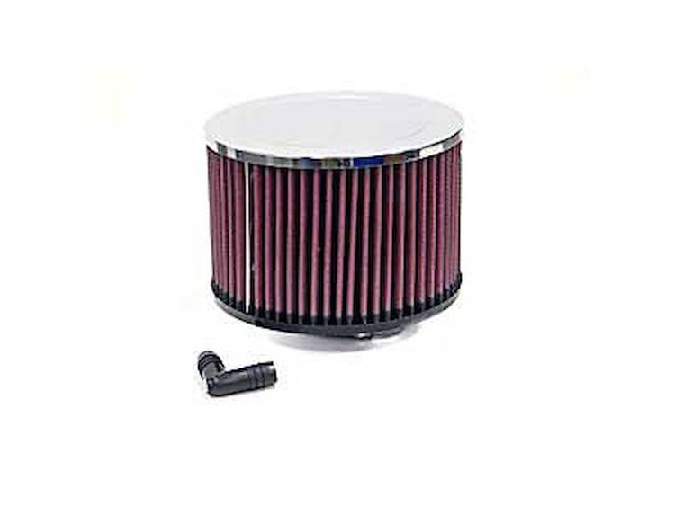 Round Straight Air Filter Flange Dia. (F): 2.063" (52 mm)