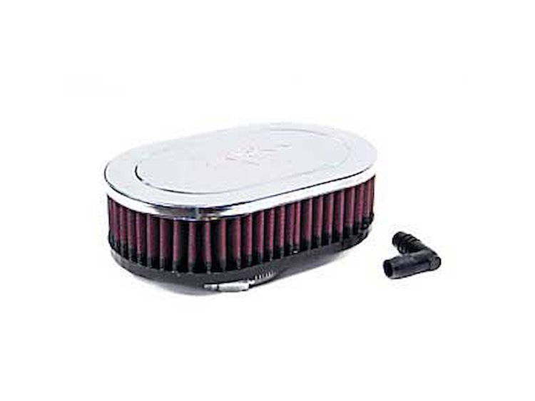 Oval Straight Filter Flange Dia.- F: 2.563" , 65mm