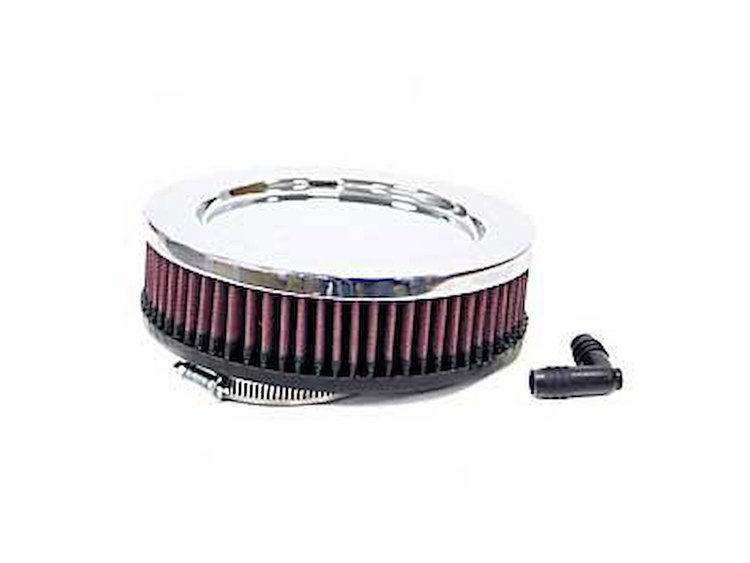 Round Straight Air Filter Flange Dia. (F): 3" (76 mm)