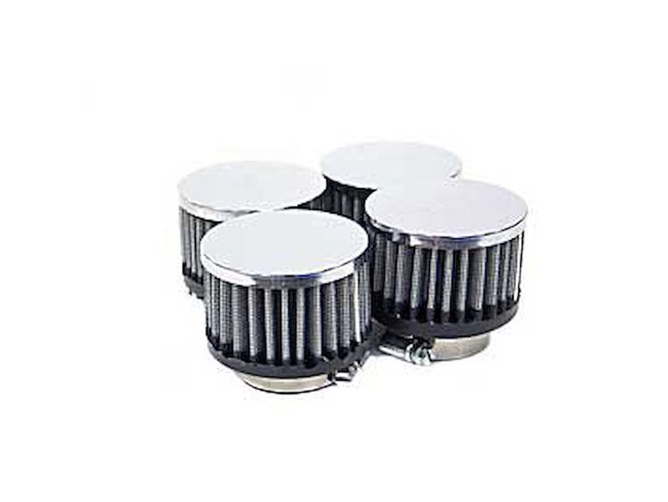 Round Straight Air Filter Flange Dia. (F): 1.562" (40 mm)