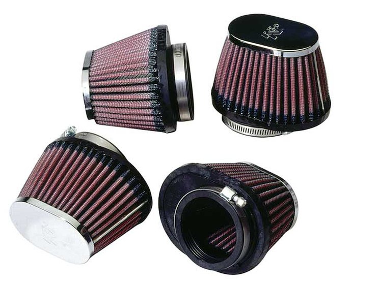 RC-0984 Oval Tapered Universal Clamp-On Air Filter Flange Dia - F: 2.125 in., 54mm