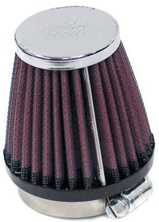 Round Tapered Universal Clamp-On Air Filter