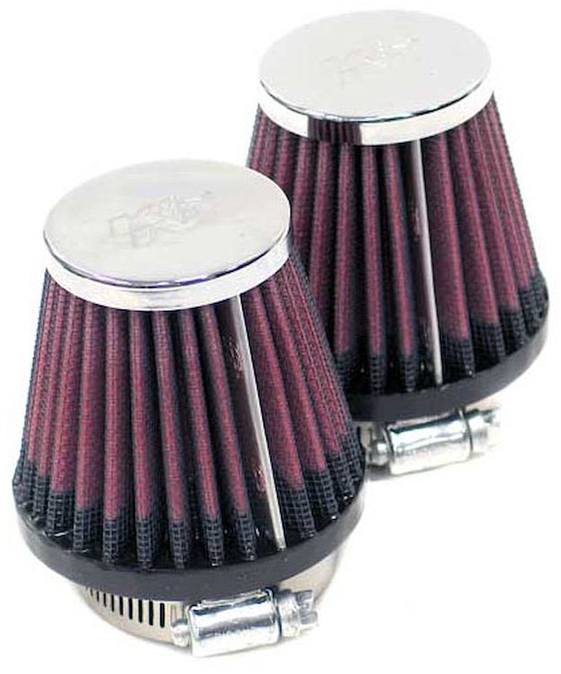 Round Tapered Universal Clamp-On Air Filters