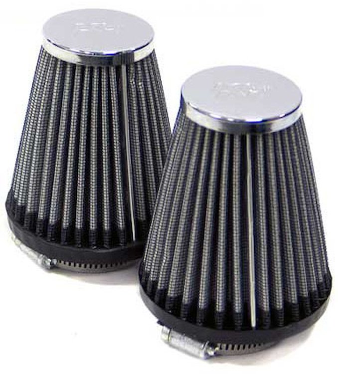 Round Tapered Universal Clamp-On Air Filters