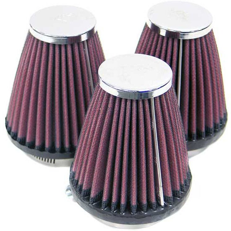 Round Tapered Universal Clamp-On Air Filter