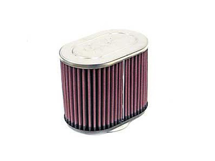Oval Straight Filter Flange Dia.- F: 2.75" , 70mm