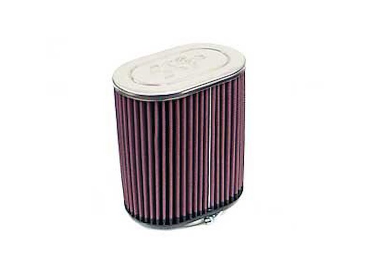 Oval Straight Filter Flange Dia.- F: 2.75" , 70mm