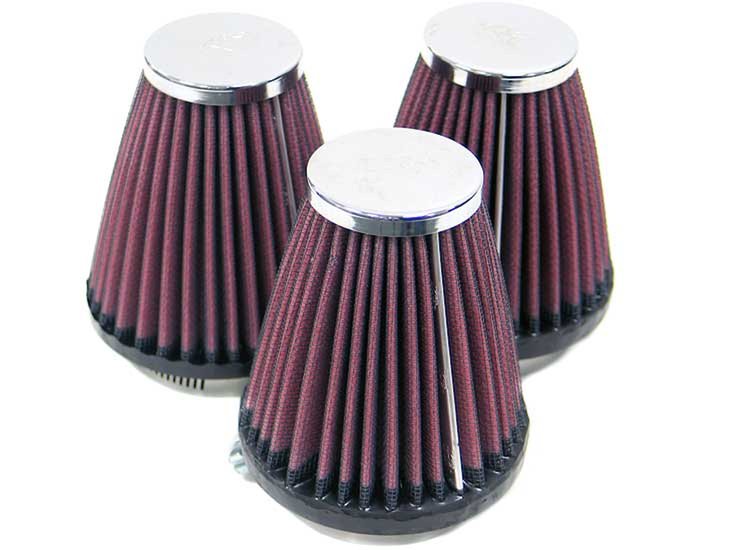 RC-1923 Round Tapered Universal Clamp-On Air Filter