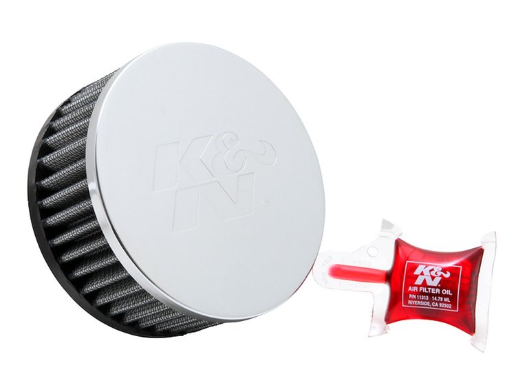 Round Straight Air Filter Flange Dia. (F): 2.25" (57 mm)