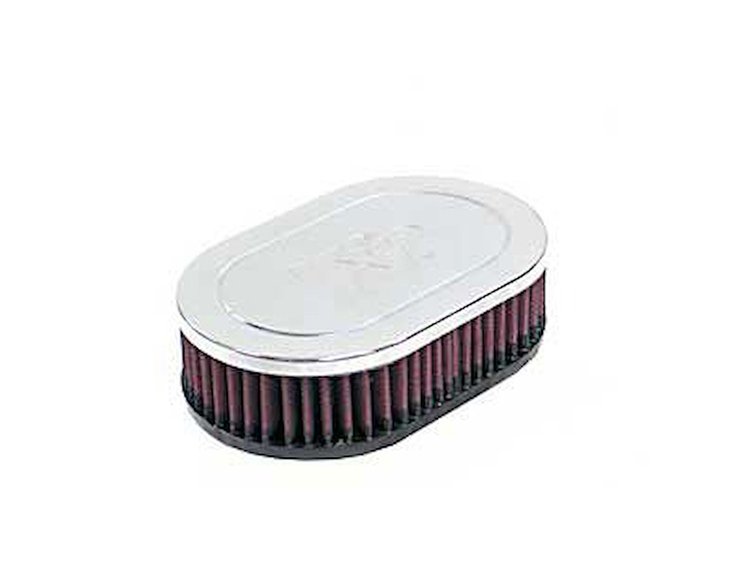 Dual Flange Oval Filter Flange inside Dia - F: 1.563" , 40mm