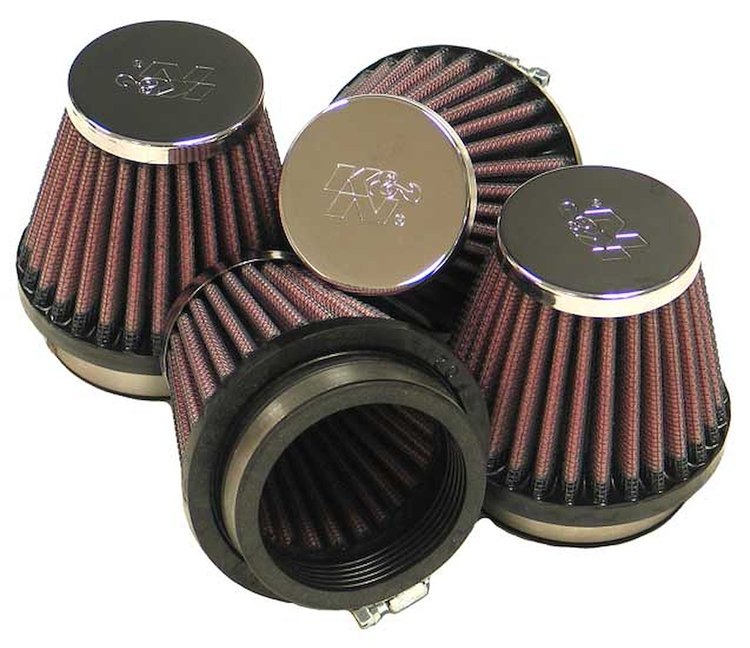 Round Tapered Universal Clamp-On Air Filter