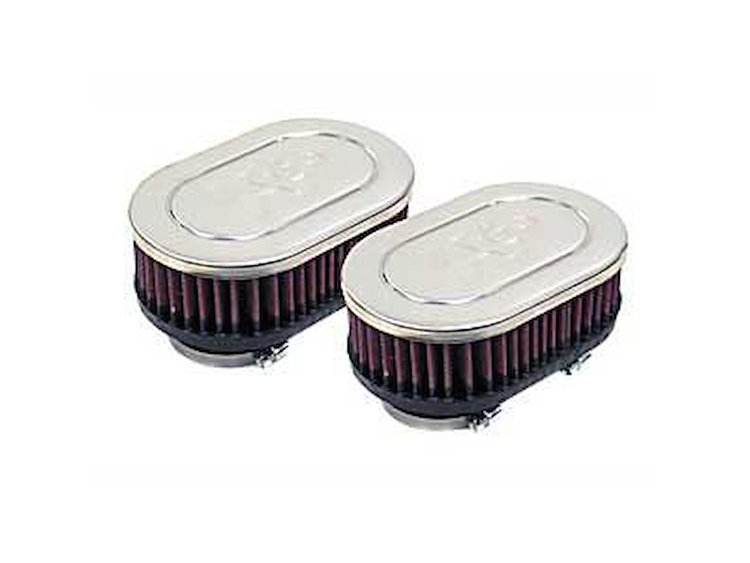 Dual Flange Oval Filter Flange inside Dia - F: 2.125" , 54mm