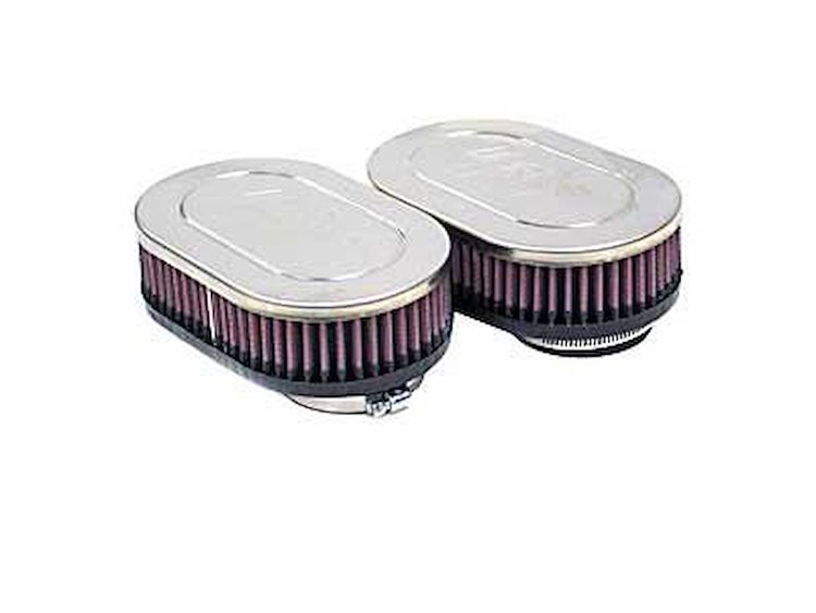 Dual Flange Oval Filter Flange inside Dia - F: 2.125" , 54mm