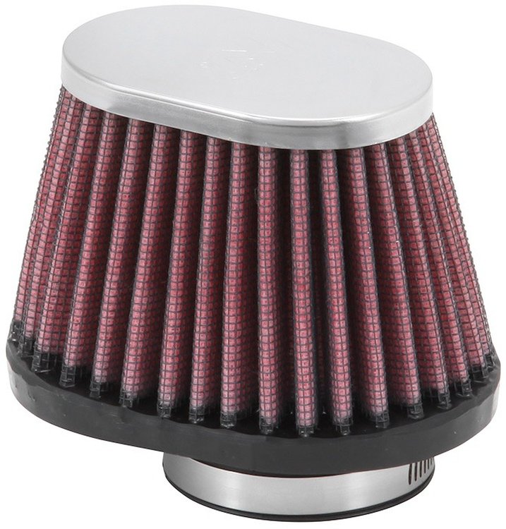 RC-2450 Oval Tapered Universal Clamp-On Air Filter Flange Dia - F: 1.75 in. , 44mm