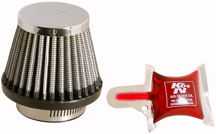 Round Tapered Universal Clamp-On Air Filter