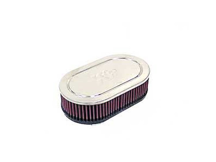 Dual Flange Oval Filter Flange inside Dia - F: 2.75" , 70mm