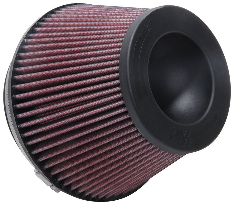Round Tapered Universal Clamp-On Air Filter - Flange Dia.- F: 6 in., 152 mm